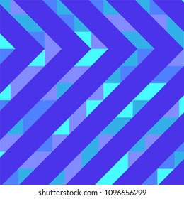 Abstract geometric background with lines of colored triangles. Can be used as poster, banner, border, background, Wallpaper, card, print and etc. Eps10 vector.
