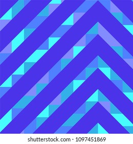 Abstract geometric background with lines of colored triangles. Can be used as poster, banner, border, background, Wallpaper, card, print and etc. Eps10 vector.