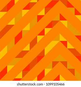 Abstract geometric background with lines of colored triangles. Can be used as poster, banner, border, background, Wallpaper, card, print and etc. Eps10 vector.