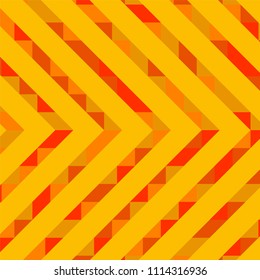 Abstract geometric background with lines of colored triangles. Can be used as poster, banner, border, background, Wallpaper, card, print and etc. Eps10 vector.
