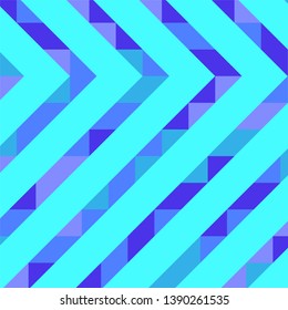 Abstract geometric background with lines of colored triangles. Can be used as poster, banner, border, background, Wallpaper, card, print and etc. Eps10 vector.