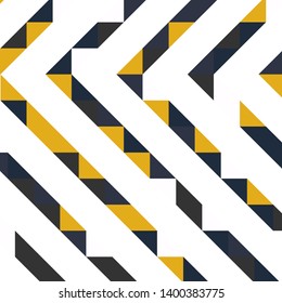 Abstract geometric background with lines of colored triangles. Can be used as poster, banner, border, background, Wallpaper, card, print and etc. Eps10 vector.