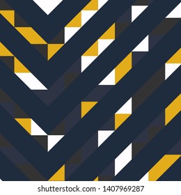 Abstract geometric background with lines of colored triangles. Can be used as poster, banner, border, background, Wallpaper, card, print and etc. Eps10 vector.