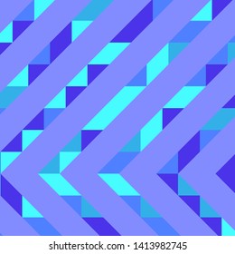 Abstract geometric background with lines of colored triangles. Can be used as poster, banner, border, background, Wallpaper, card, print and etc. Eps10 vector.