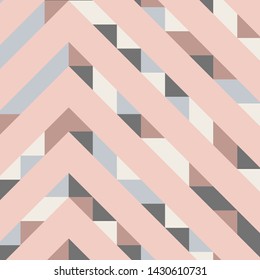 Abstract geometric background with lines of colored triangles. Can be used as poster, banner, border, background, Wallpaper, card, print and etc. Eps10 vector.