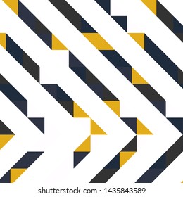 Abstract geometric background with lines of colored triangles. Can be used as poster, banner, border, background, Wallpaper, card, print and etc. Eps10 vector.