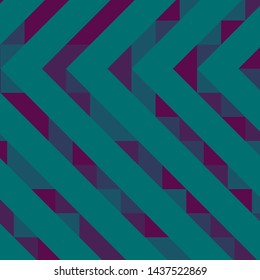 Abstract geometric background with lines of colored triangles. Can be used as poster, banner, border, background, Wallpaper, card, print and etc. Eps10 vector.
