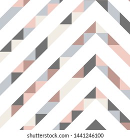 Abstract geometric background with lines of colored triangles. Can be used as poster, banner, border, background, Wallpaper, card, print and etc. Eps10 vector.