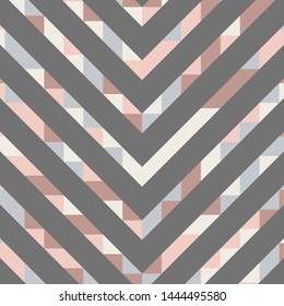 Abstract geometric background with lines of colored triangles. Can be used as poster, banner, border, background, Wallpaper, card, print and etc. Eps10 vector.