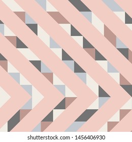 Abstract geometric background with lines of colored triangles. Can be used as poster, banner, border, background, Wallpaper, card, print and etc. Eps10 vector.