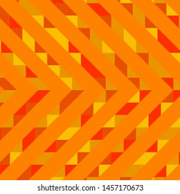 Abstract geometric background with lines of colored triangles. Can be used as poster, banner, border, background, Wallpaper, card, print and etc. Eps10 vector.