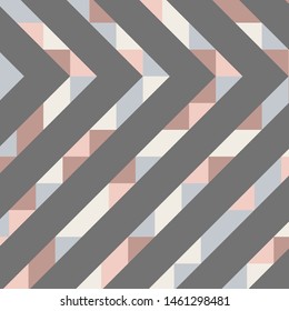 Abstract geometric background with lines of colored triangles. Can be used as poster, banner, border, background, Wallpaper, card, print and etc. Eps10 vector.