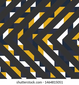 Abstract geometric background with lines of colored triangles. Can be used as poster, banner, border, background, Wallpaper, card, print and etc. Eps10 vector.