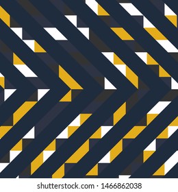 Abstract geometric background with lines of colored triangles. Can be used as poster, banner, border, background, Wallpaper, card, print and etc. Eps10 vector.
