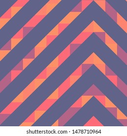 Abstract geometric background with lines of colored triangles. Can be used as poster, banner, border, background, Wallpaper, card, print and etc. Eps10 vector.
