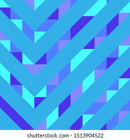 Abstract geometric background with lines of colored triangles. Can be used as poster, banner, border, background, Wallpaper, card, print and etc. Eps10 vector.