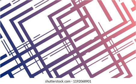 Abstract geometric background of lines of different thickness