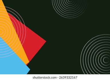 Abstract geometric background with lines shapes in a modern design aesthetic. A modern abstract geometric background featuring minimalist pattern