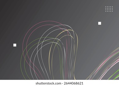 Abstract geometric background with lines shapes in a modern design aesthetic. A modern abstract geometric background featuring minimalist pattern