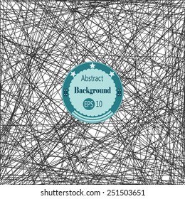 Abstract geometric background with lines. Vector illustration. EPS 10.