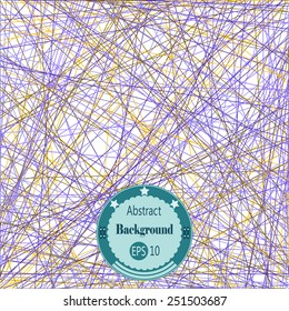 Abstract geometric background with lines. Vector illustration. EPS 10.