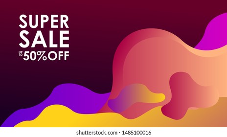 Abstract geometric background. Liquid design. Geometric background. Colorful halftone gradients. Future geometric patterns. very suitable for your work project. trend design