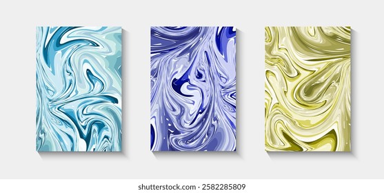 Abstract geometric background. Liquid dynamic Fluid, wavy forms mixed with sharp geometric elements. Design for banner, cards, prints, social media, poster, flyer and background design template.