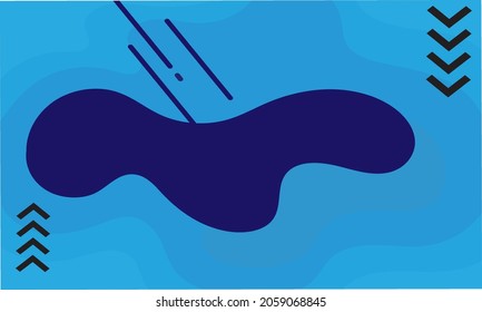 Abstract geometric background with liquid shapes. Cool background design for posters