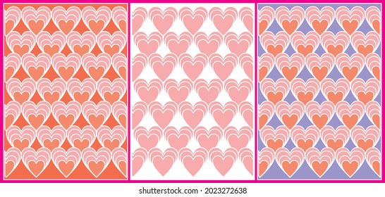 Abstract geometric background. love background. eps 10