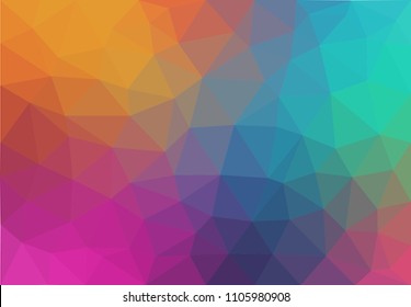 Abstract geometric background. low poly Vector background