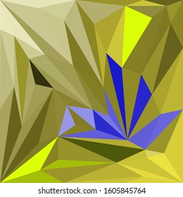 abstract geometric background low poly mosaic style