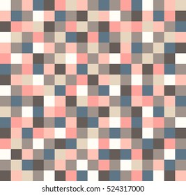 Abstract Geometric Background, Made Of Colorful Squares