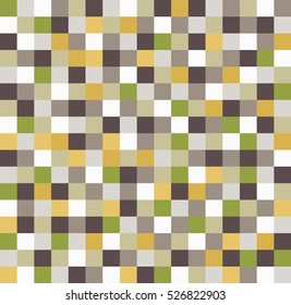 Abstract Geometric Background, Made Of Colorful Squares