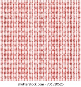 Abstract geometric background with mesh of random dots. Halftone effect, different size.