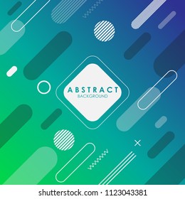 Abstract Geometric Background, Minimalistic Design,Modern Dynamic shapes, Vector Illustration