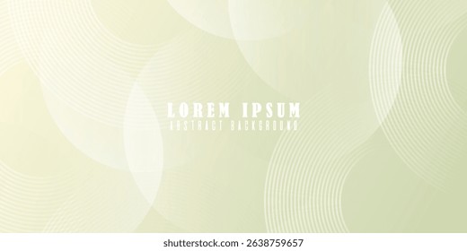 Abstract geometric background. modern aesthetic green gradient
