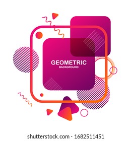 Abstract geometric background of modern color gradations. Applicable for Covers, Voucher, Posters, Flyers and Banner Designs. -Vector