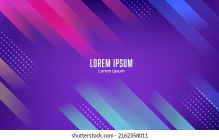Abstract geometric background, modern color background, gradation for design Premium Vector