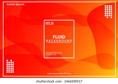Abstract geometric background. Modern colorful fluid shapes composition. Vector EPS10