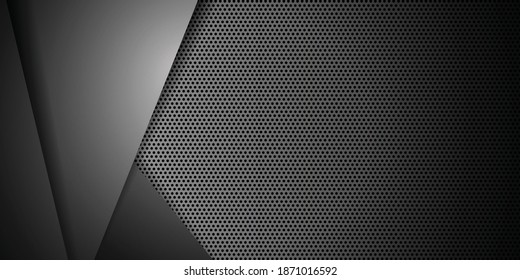 Abstract geometric background with modern corporate concept. Vector illustration for tech banner, business poster, wallpaper, game background