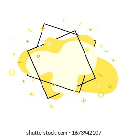 Abstract geometric background. Modern creative background. Vector illustration.