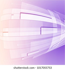 Abstract geometric background. Modern design of squares and lines