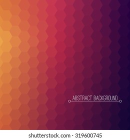 Abstract geometric background. Modern design hexagons pattern