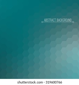 Abstract geometric background. Modern design hexagons pattern