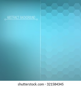 Abstract geometric background. Modern design hexagons pattern