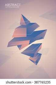 abstract geometric background. Modern Design. substrate for printed business products. Concept business background