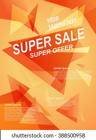 abstract geometric background. Modern Design. substrate for printed business products. Concept party background