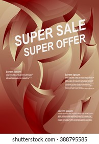 abstract geometric background. Modern Design. substrate for printed business products. Concept sale background