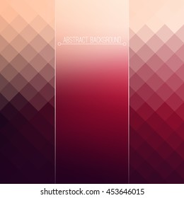 Abstract geometric background. Modern design squares pattern. Mosaic,tessellation