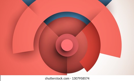 Abstract geometric background in modern layout minimalistic style. Creative colorful design concept wallpaper. Vector illustration.